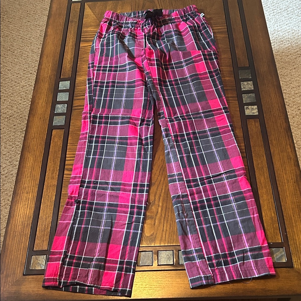 Vibrant Plaid Pajama Bottoms
